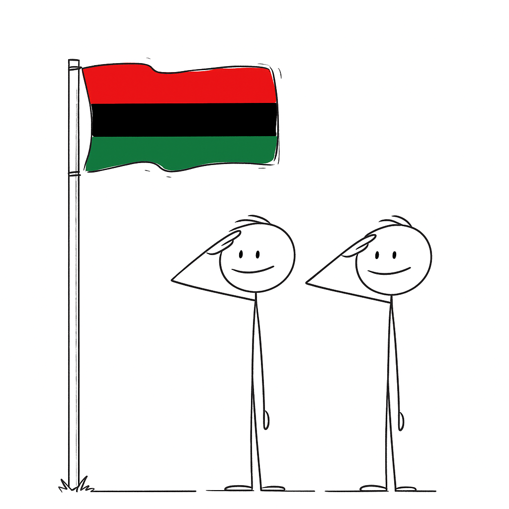 "Pan-African Flag Allegiance" T-Shirt